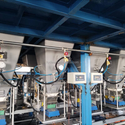 Rubber Mixer Banbuary Fully Automatic Small Chemica Powder Weighing Dosing Batching System